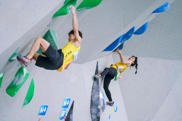 2024年度中国攀岩联赛总决赛在重庆市九龙区华岩